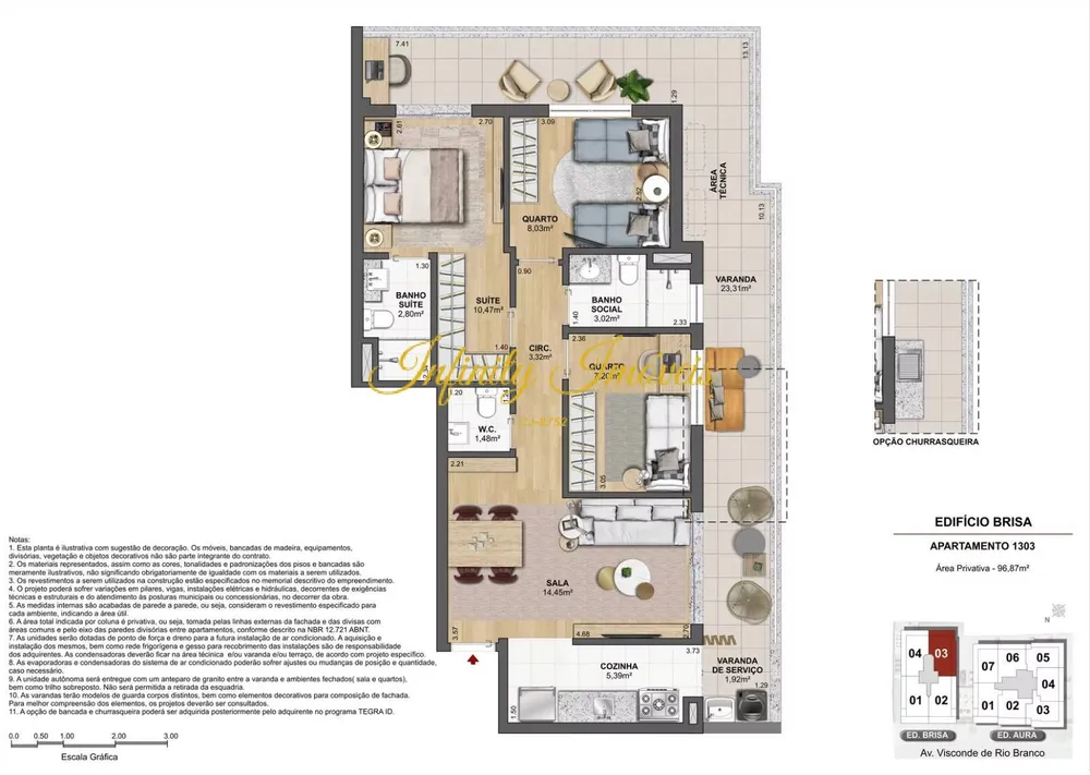 Apartamento, 3 quartos, 96 m² - Foto 36