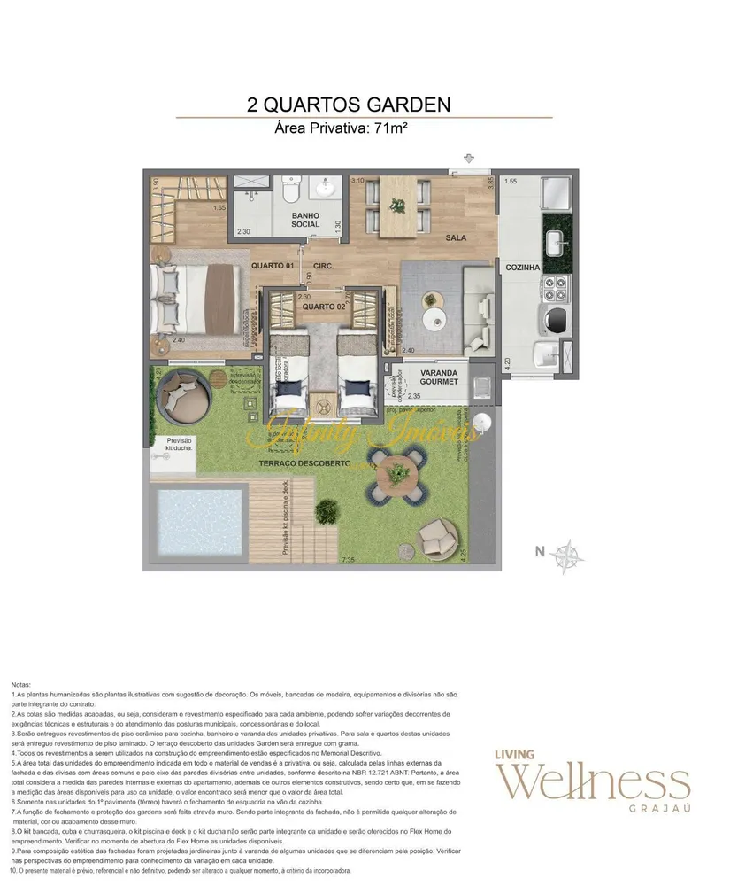 Apartamento, 2 quartos, 52 m² - Foto 32