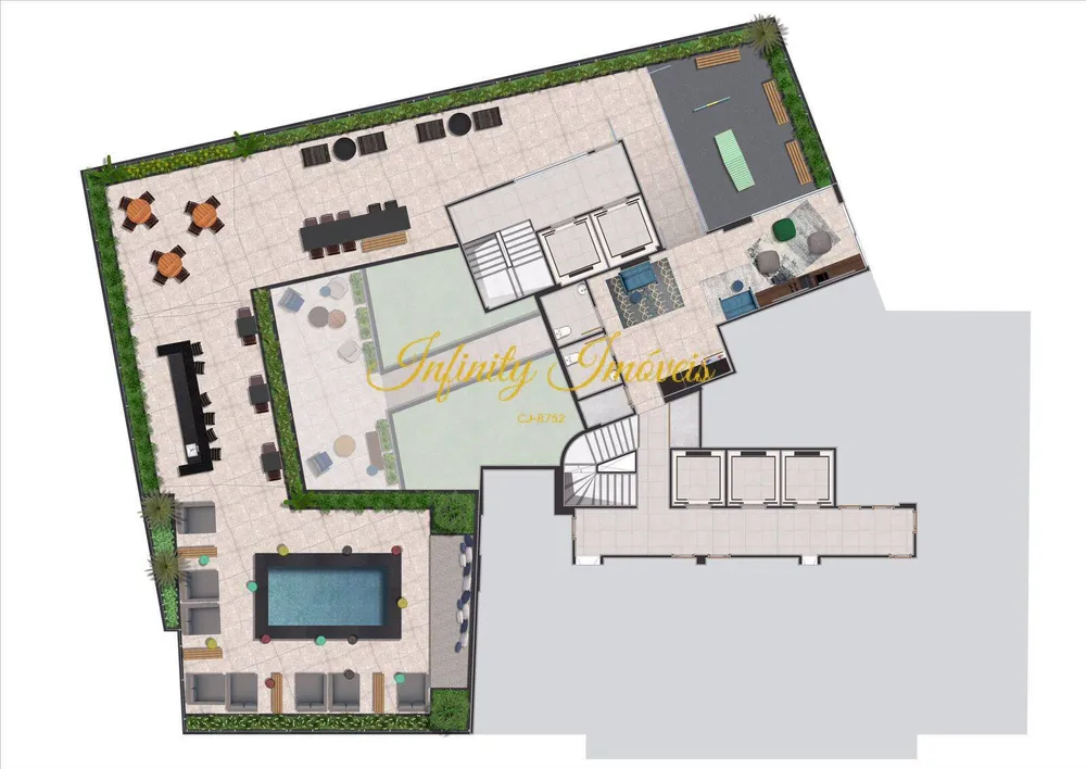 Apartamento, 1 quarto, 50 m² - Foto 84