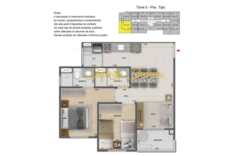 Apartamento, 1 quarto, 32 m² - Foto 27