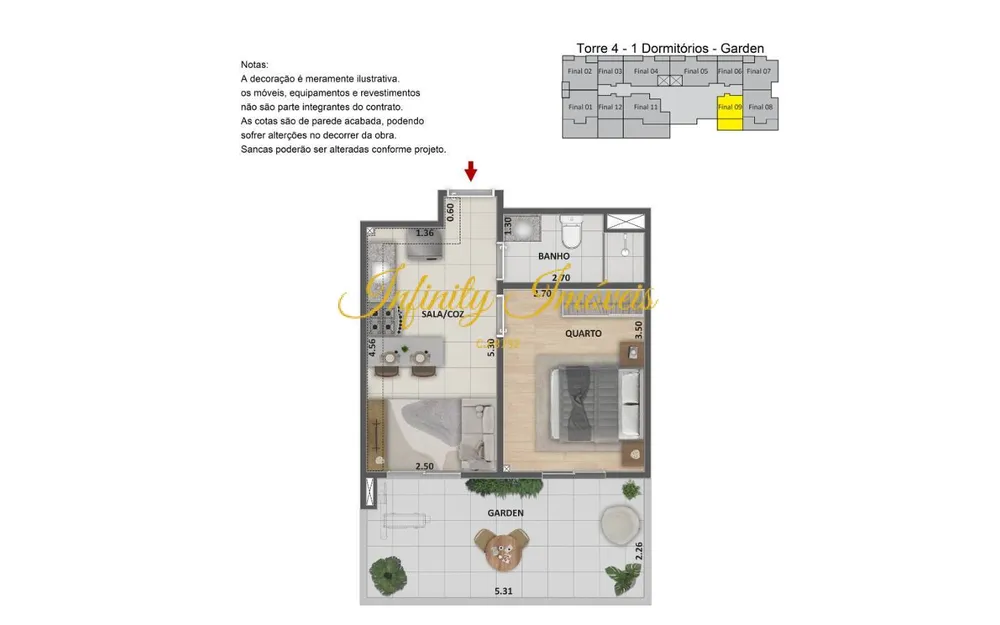 Apartamento, 1 quarto, 32 m² - Foto 25