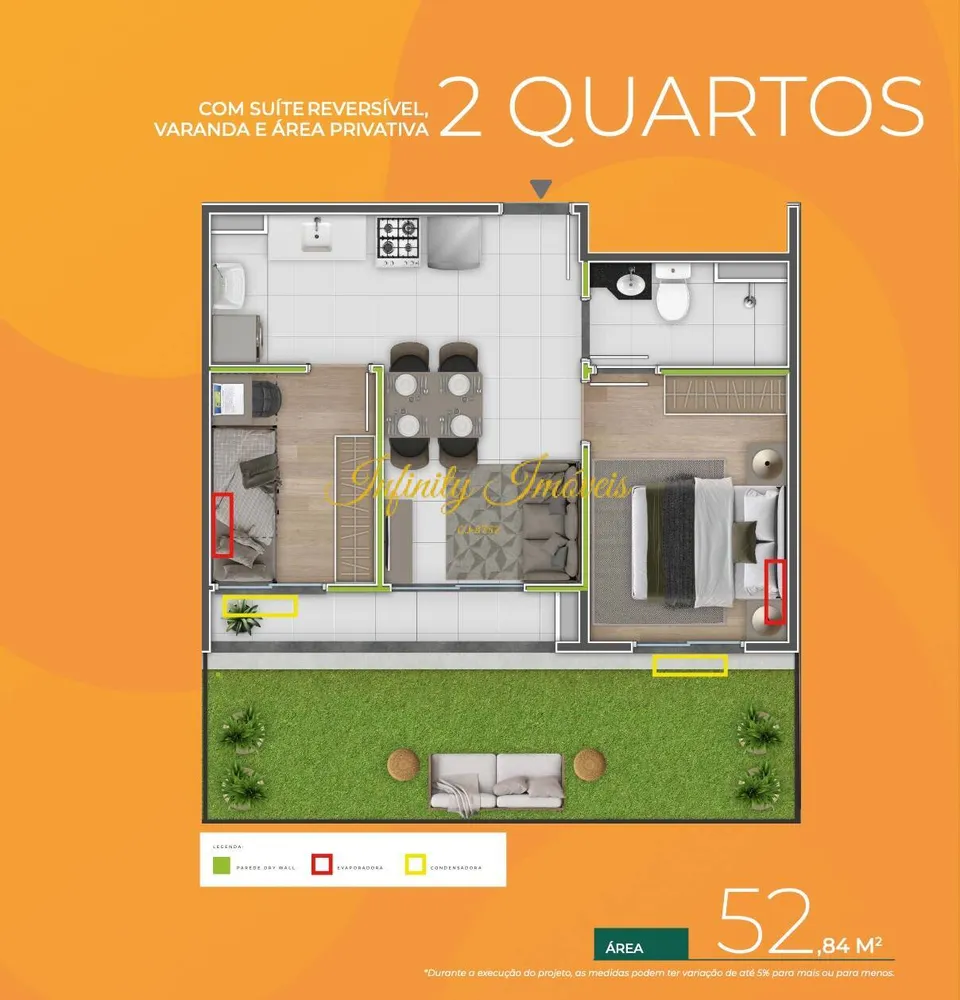 Apartamento, 2 quartos, 46 m² - Foto 51