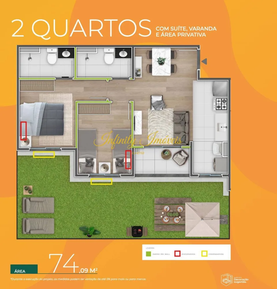 Apartamento, 2 quartos, 46 m² - Foto 50