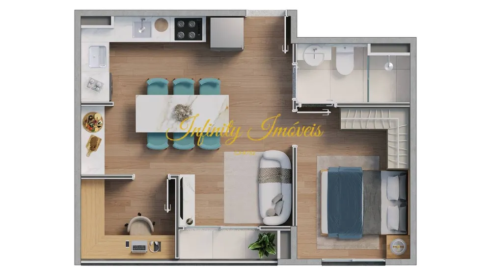 Apartamento, 2 quartos, 46 m² - Foto 36