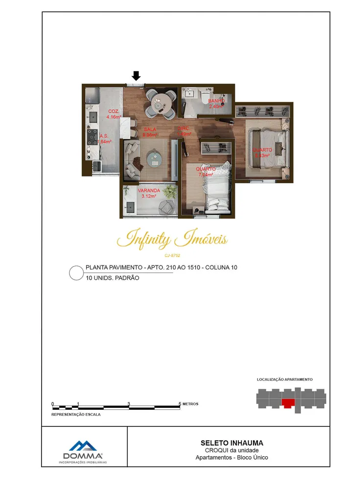 Apartamento, 2 quartos, 63 m² - Foto 40