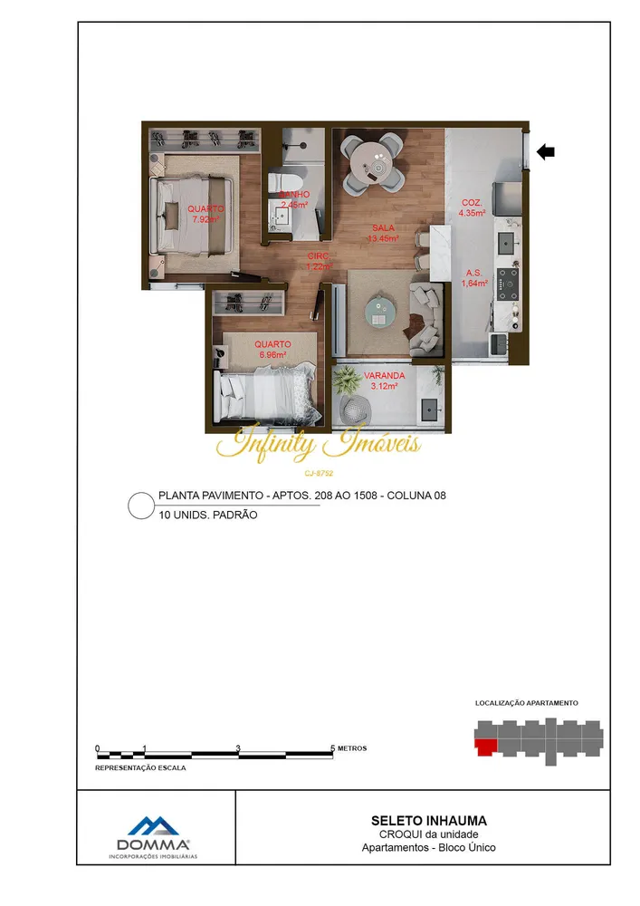Apartamento, 2 quartos, 63 m² - Foto 38