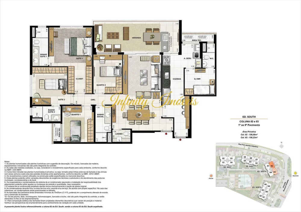 Apartamento, 4 quartos, 120 m² - Foto 91