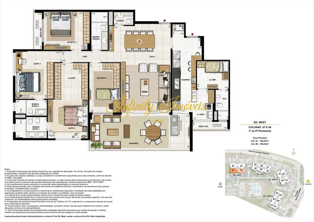 Apartamento, 4 quartos, 120 m² - Foto 88