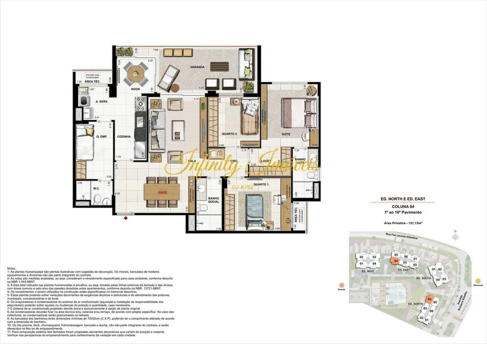 Apartamento, 4 quartos, 120 m² - Foto 86