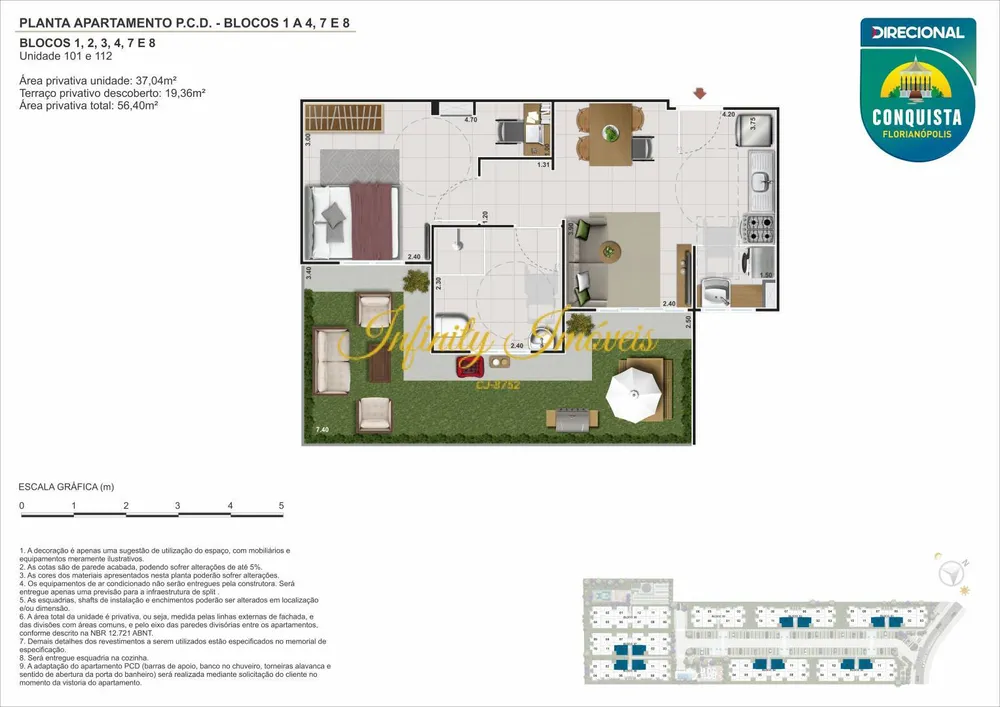 Apartamento, 2 quartos, 36 m² - Foto 32