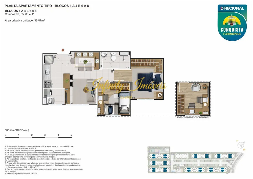 Apartamento, 2 quartos, 36 m² - Foto 28