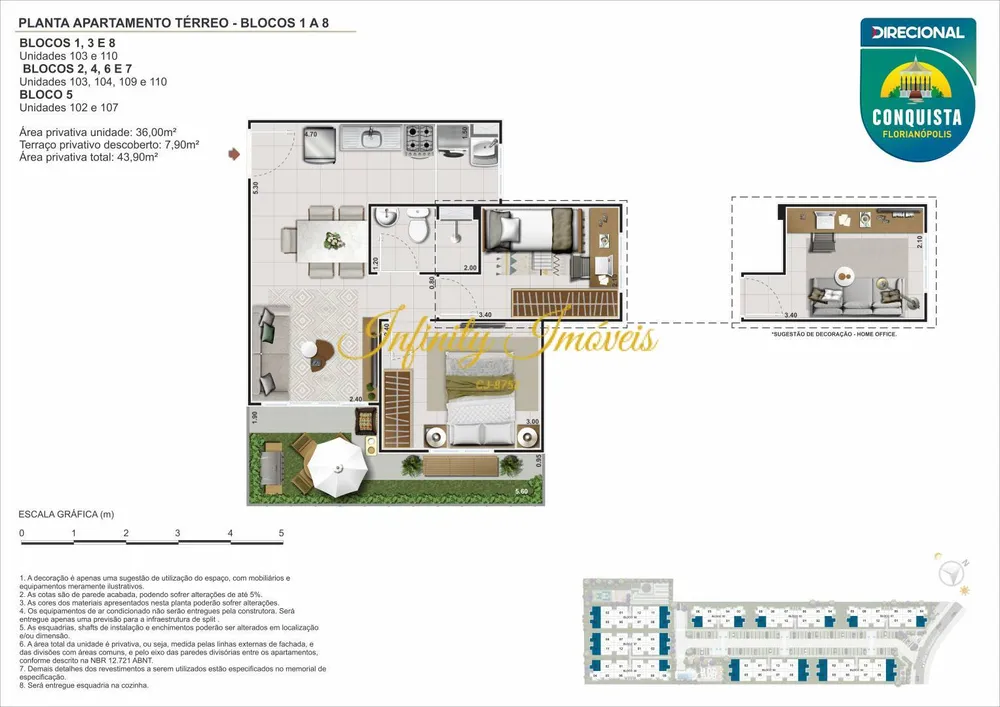 Apartamento, 2 quartos, 36 m² - Foto 30