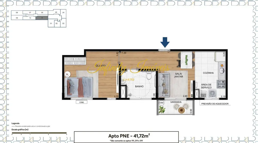Apartamento, 2 quartos, 50 m² - Foto 24
