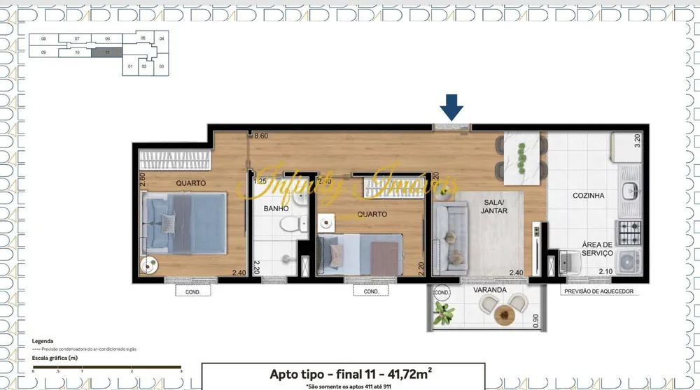 Apartamento, 2 quartos, 50 m² - Foto 23