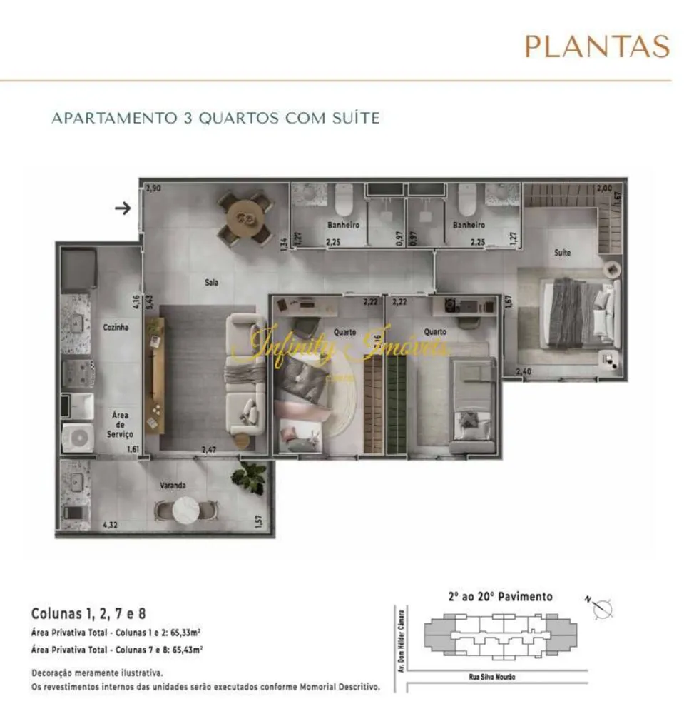 Apartamento, 3 quartos, 65 m² - Foto 21