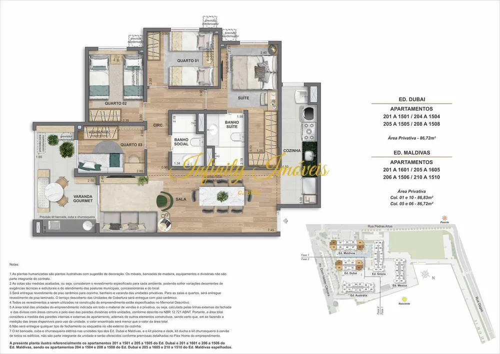 Apartamento, 2 quartos, 50 m² - Foto 54