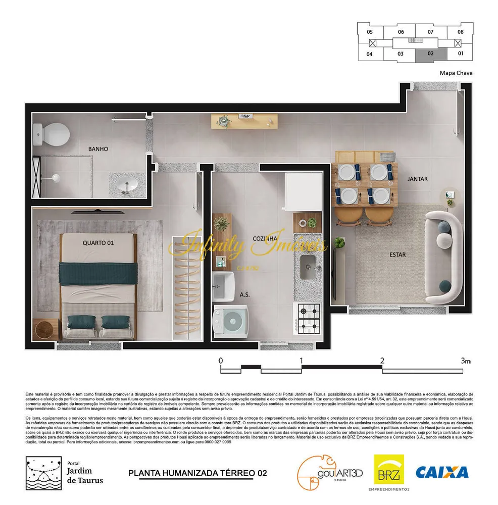 Apartamento, 1 quarto, 42 m² - Foto 14