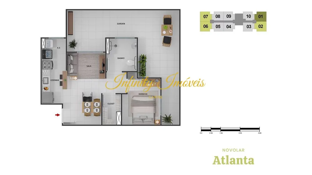Apartamento, 2 quartos, 53 m² - Foto 32