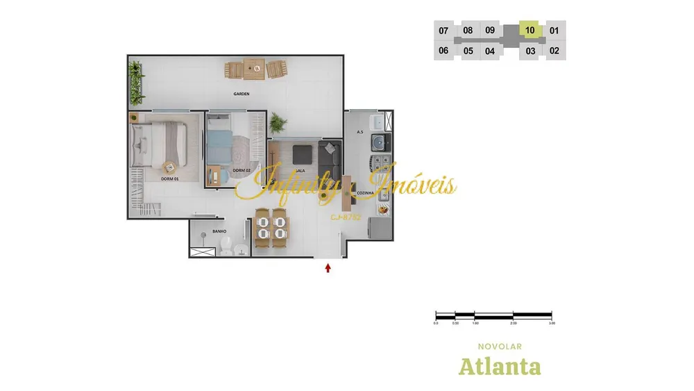 Apartamento, 2 quartos, 53 m² - Foto 31