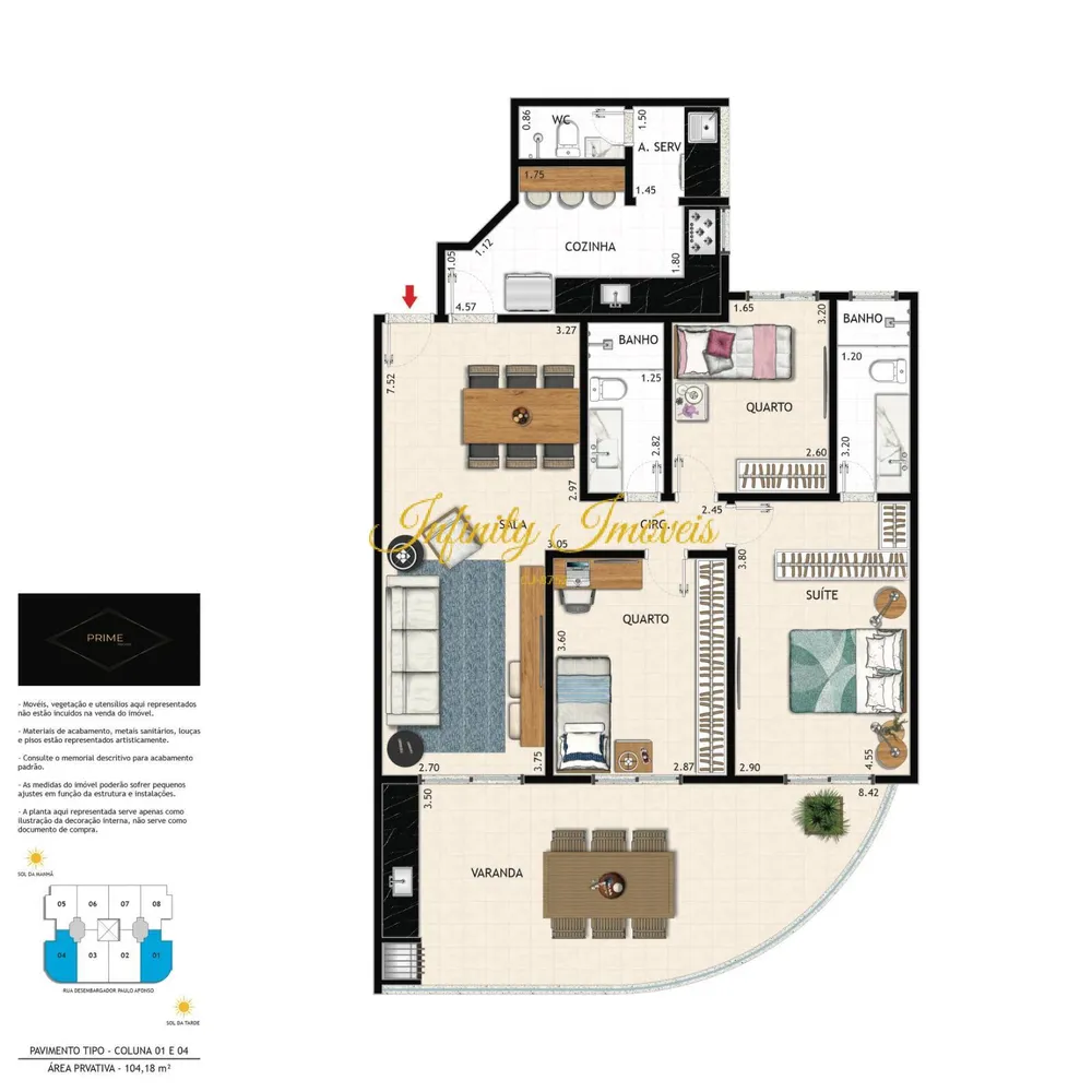 Apartamento, 3 quartos, 89 m² - Foto 11