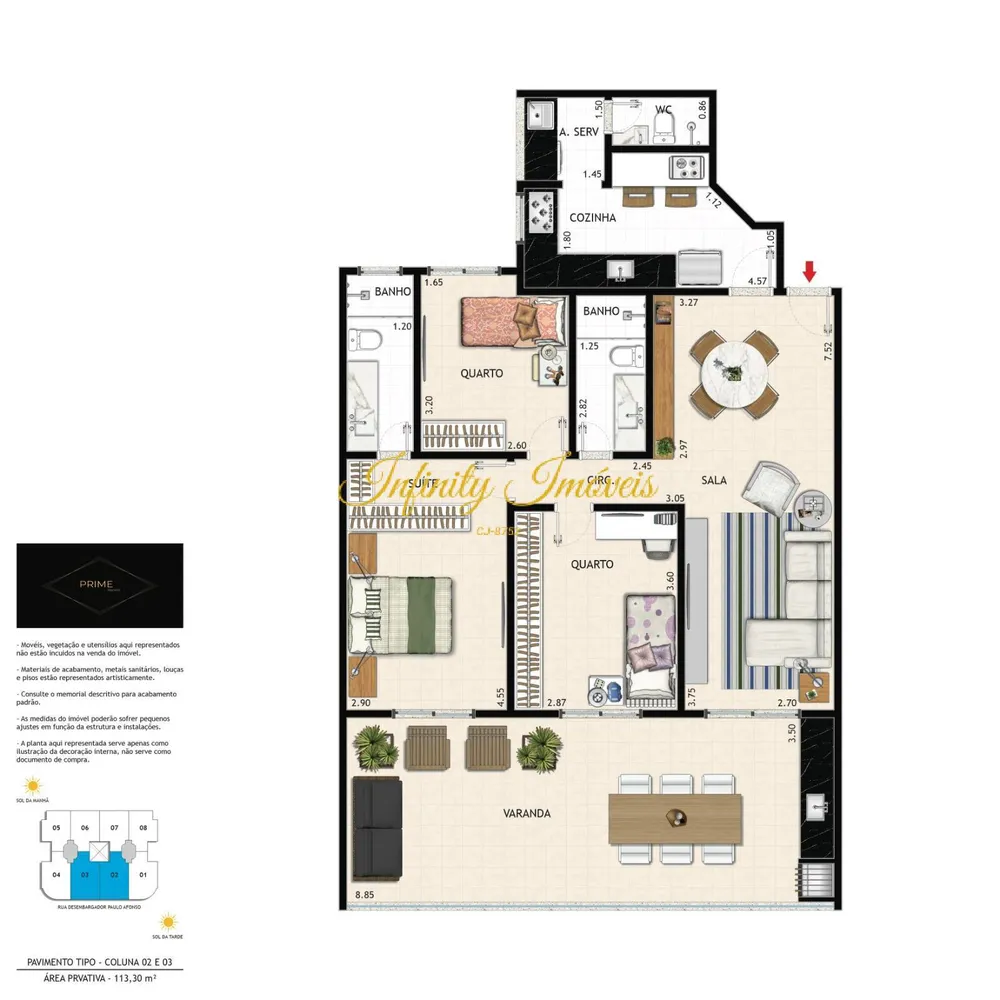 Apartamento, 3 quartos, 89 m² - Foto 12