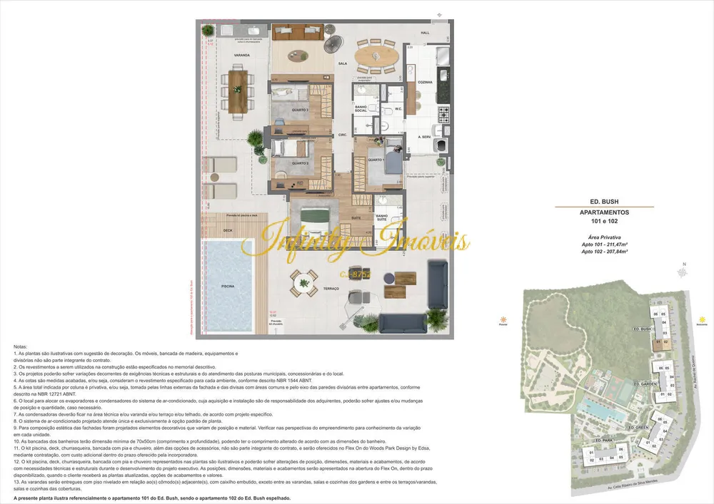 Apartamento, 3 quartos, 117 m² - Foto 72
