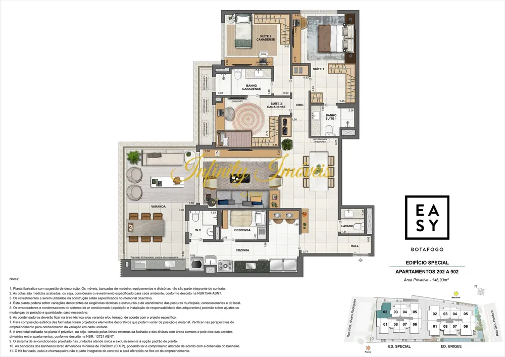 Apartamento, 3 quartos, 137 m² - Foto 56