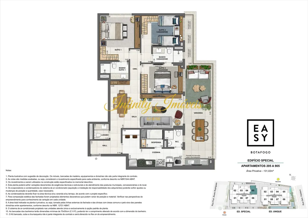 Apartamento, 3 quartos, 137 m² - Foto 55