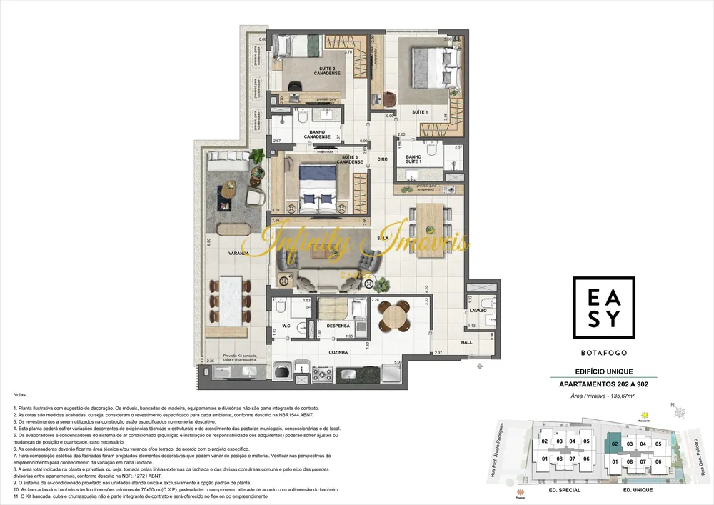 Apartamento, 3 quartos, 137 m² - Foto 60