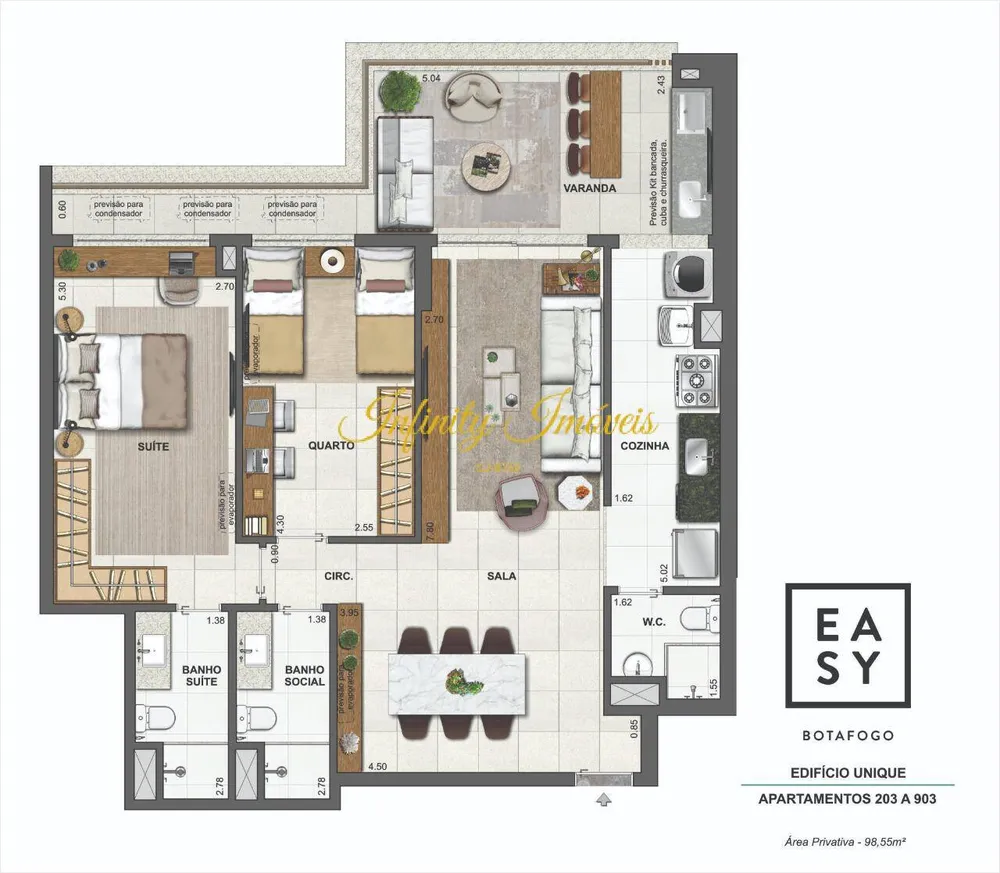 Apartamento, 3 quartos, 137 m² - Foto 50