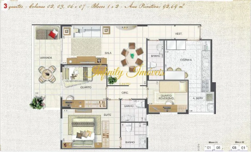 Apartamento, 3 quartos, 92 m² - Foto 17