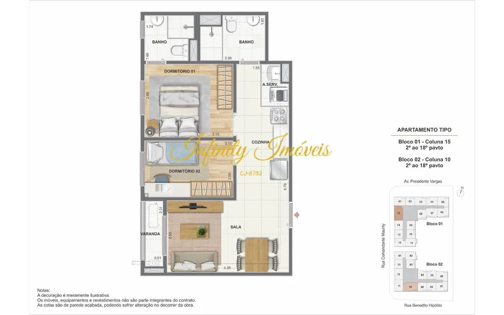 Apartamento, 2 quartos, 38 m² - Foto 21