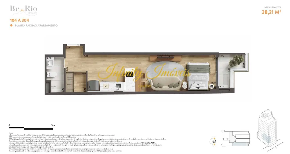 Apartamento, 1 quarto, 39 m² - Foto 17