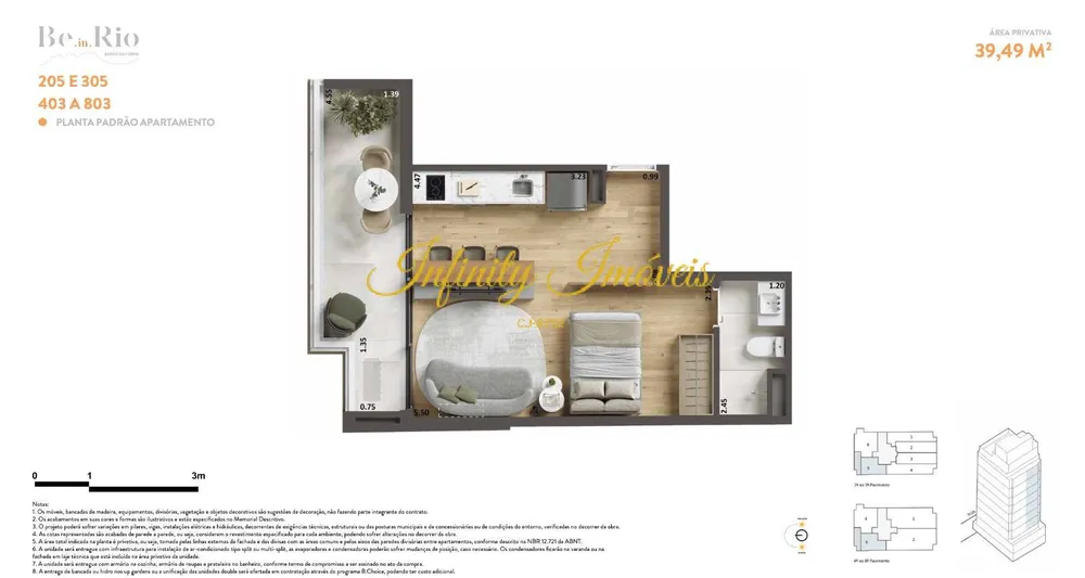 Apartamento, 1 quarto, 39 m² - Foto 15