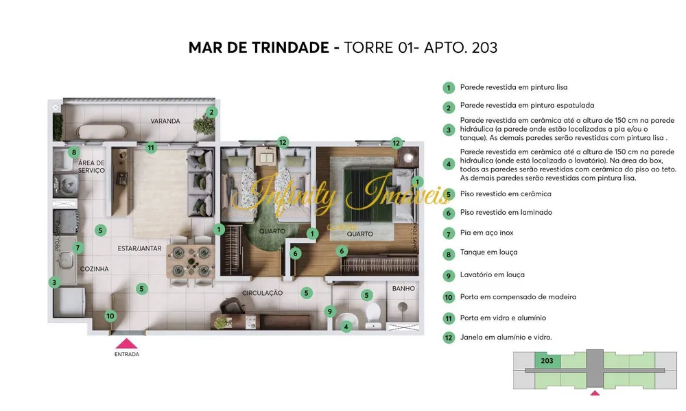 Apartamento, 2 quartos, 70 m² - Foto 21