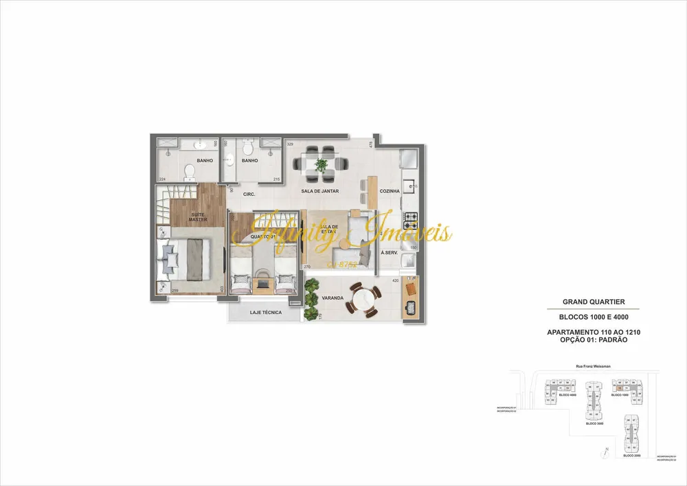 Apartamento, 2 quartos, 66 m² - Foto 77