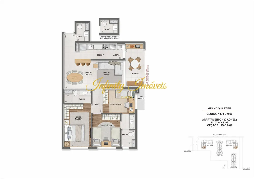 Apartamento, 2 quartos, 66 m² - Foto 84
