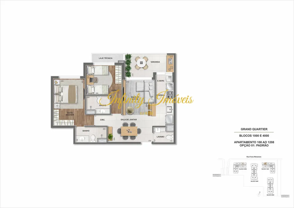 Apartamento, 2 quartos, 66 m² - Foto 83