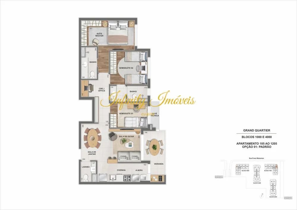 Apartamento, 2 quartos, 66 m² - Foto 80