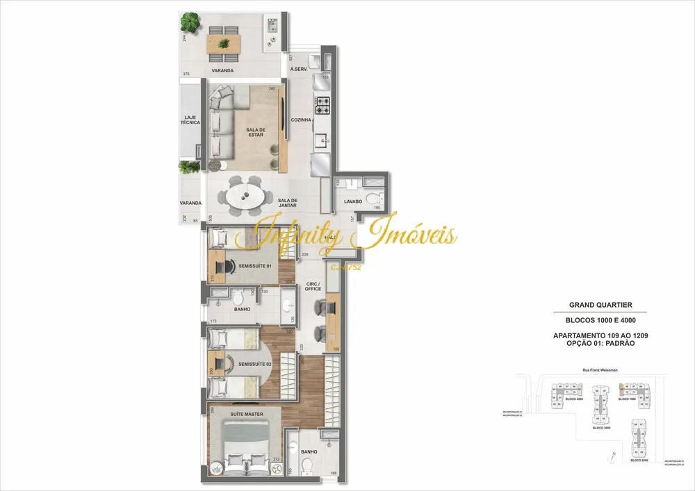 Apartamento, 2 quartos, 66 m² - Foto 79