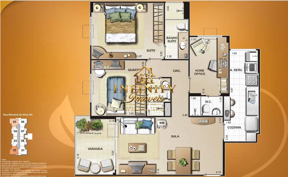 Apartamento, 2 quartos, 74 m² - Foto 25