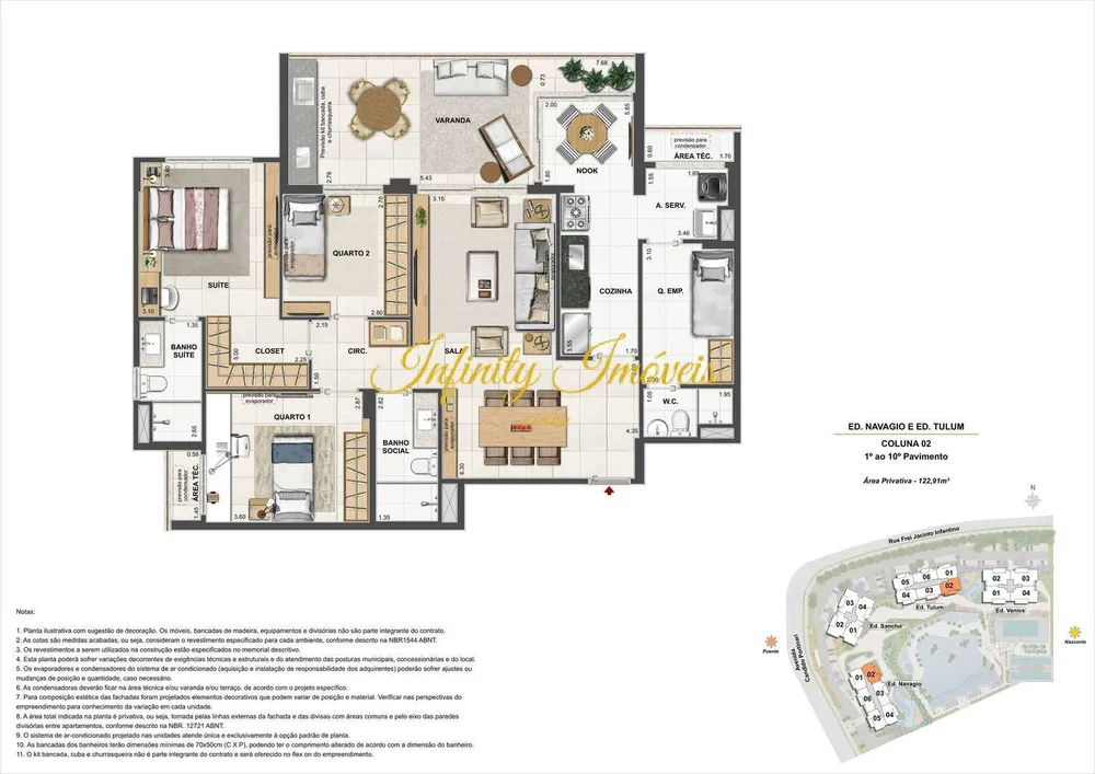 Apartamento, 3 quartos, 126 m² - Foto 59