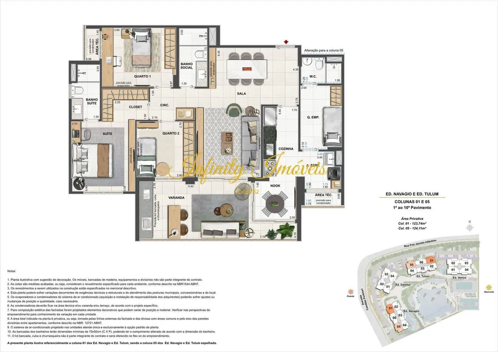 Apartamento, 3 quartos, 126 m² - Foto 62