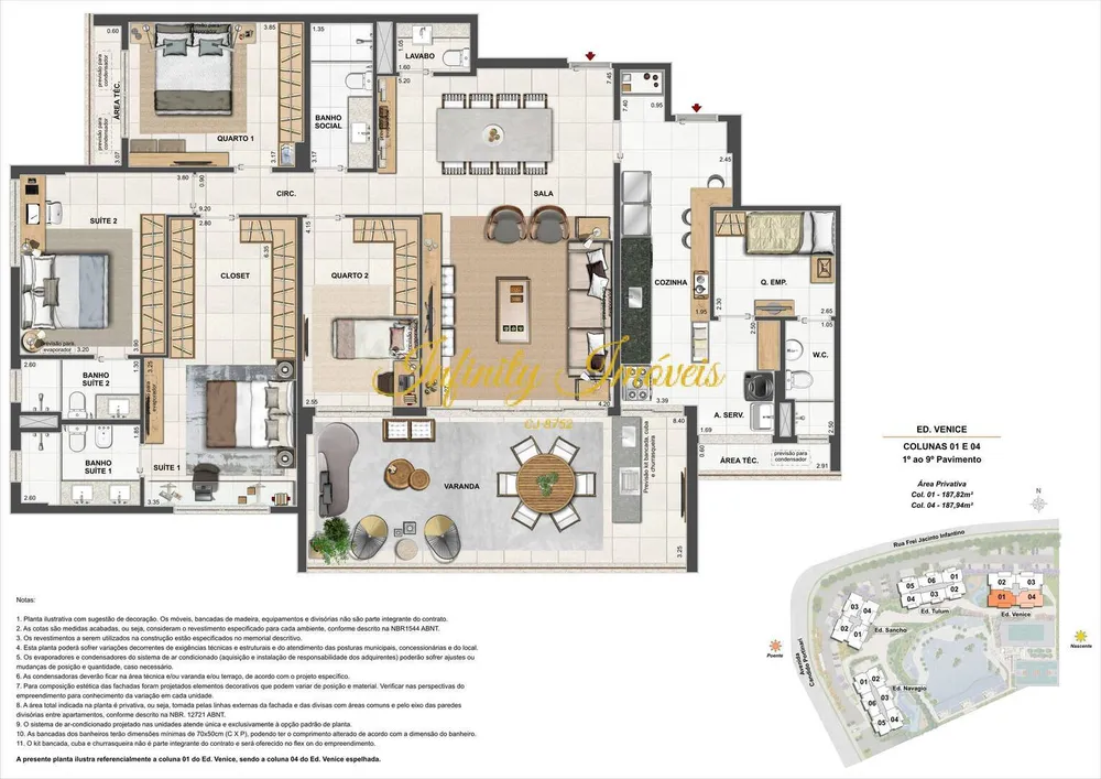 Apartamento, 3 quartos, 126 m² - Foto 68