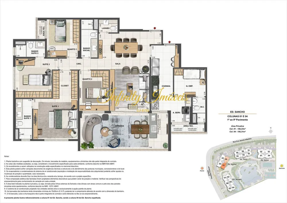 Apartamento, 3 quartos, 126 m² - Foto 67