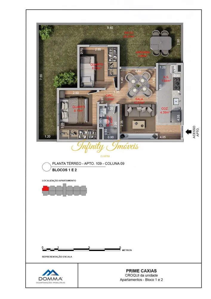 Apartamento, 2 quartos, 44 m² - Foto 32
