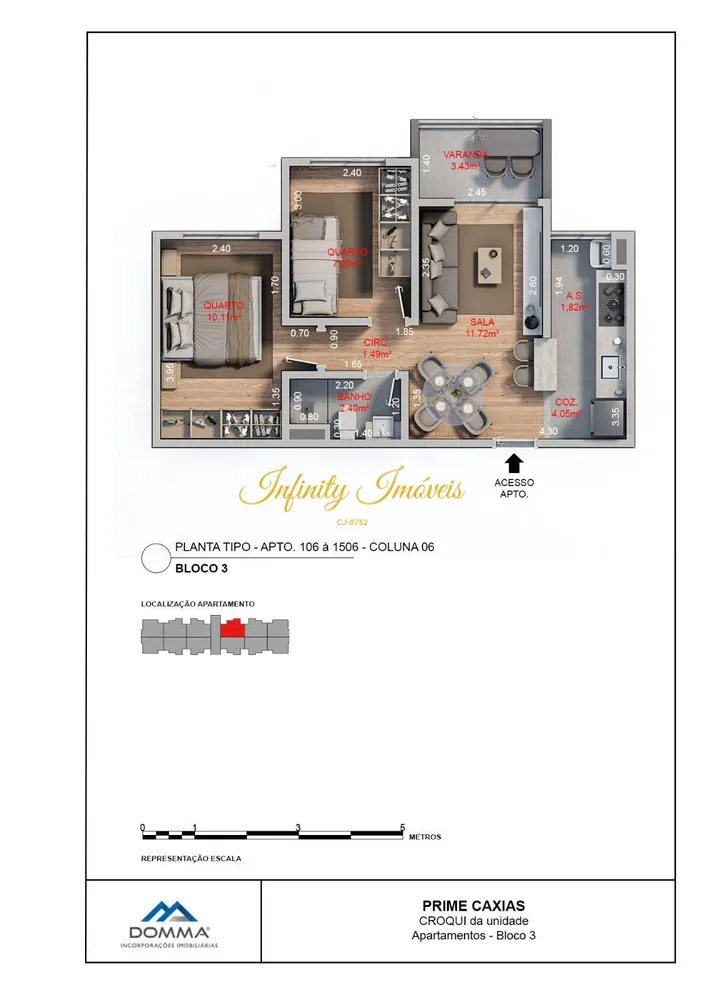 Apartamento, 2 quartos, 44 m² - Foto 33
