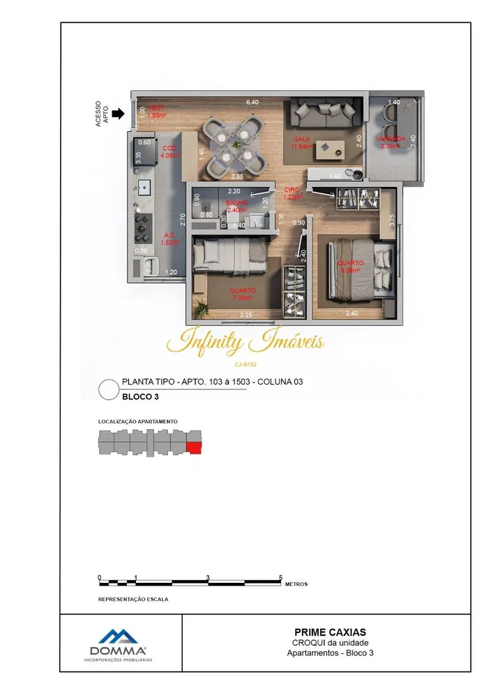 Apartamento, 2 quartos, 44 m² - Foto 26