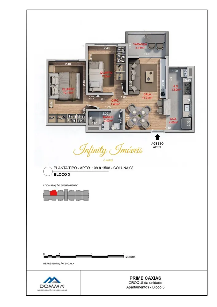 Apartamento, 2 quartos, 44 m² - Foto 31