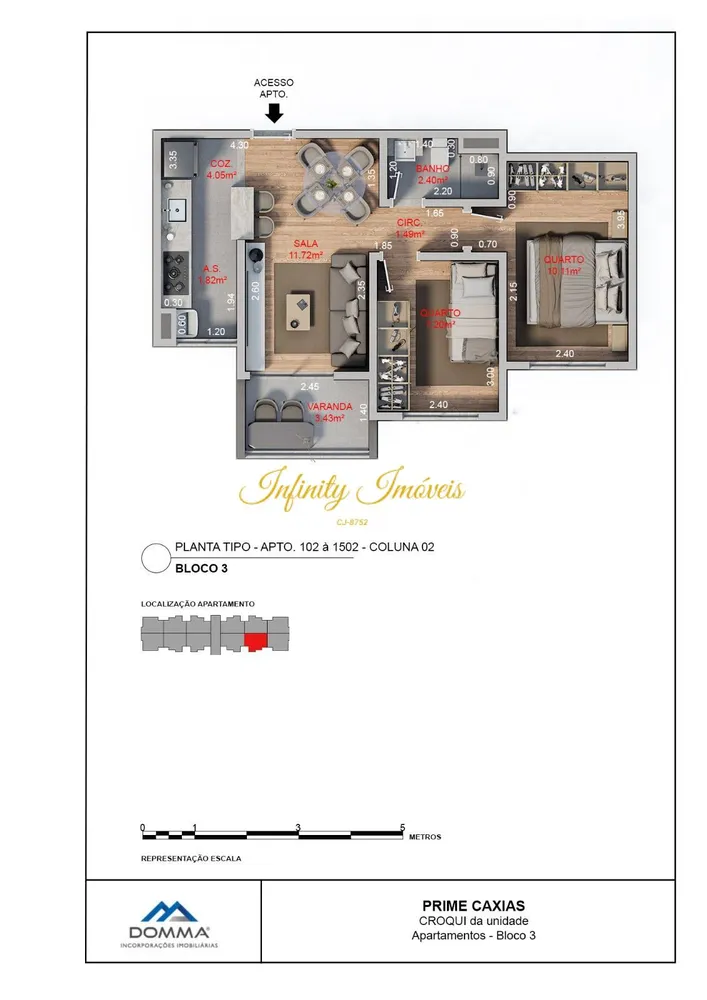 Apartamento, 2 quartos, 44 m² - Foto 30